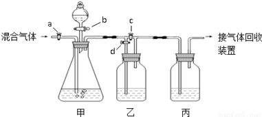 巧用活塞分离干燥混合气 CO₂与CO分离实验设计与试剂选择